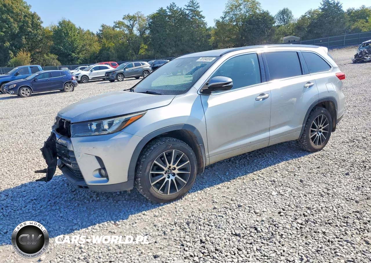 2017 Toyota Highlander Se VIN:5TDJZRFH5HS396270 - 1