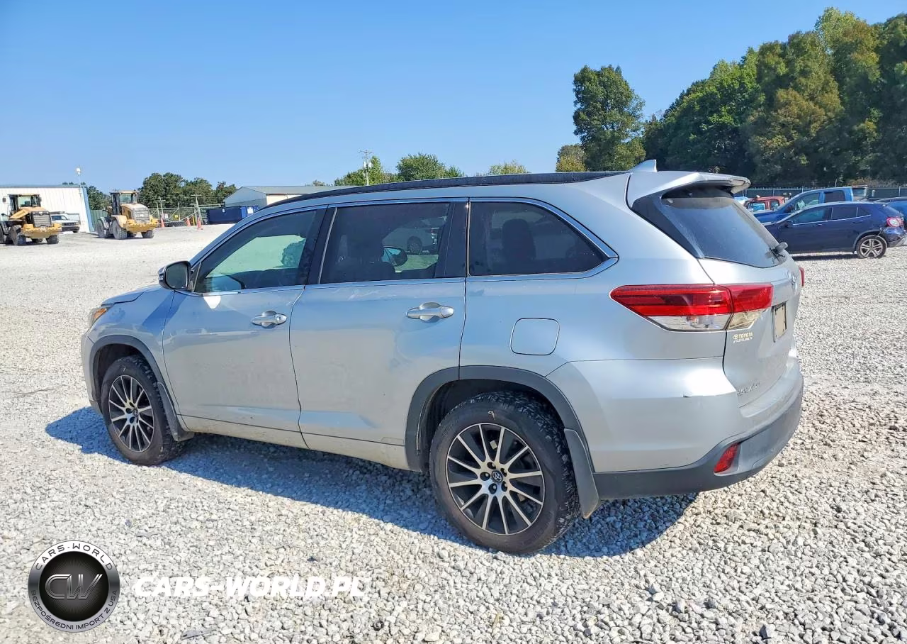 2017 Toyota Highlander Se VIN:5TDJZRFH5HS396270 - 2