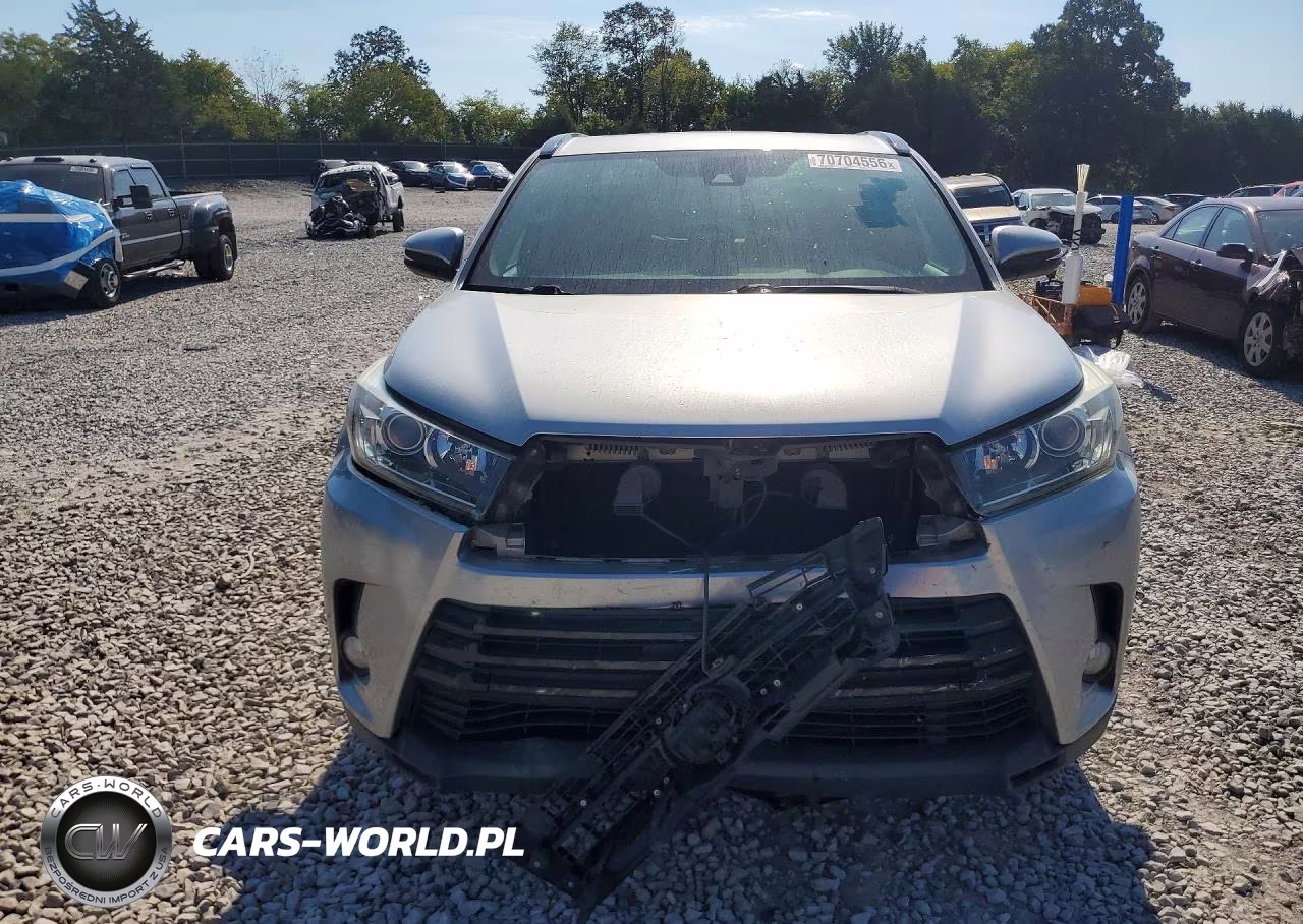 2017 Toyota Highlander Se VIN:5TDJZRFH5HS396270 - 5