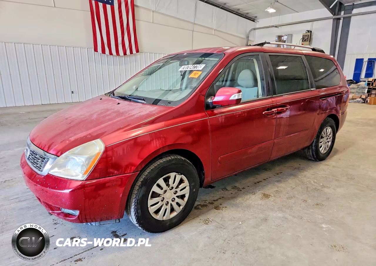 2012 Kia Sedona Lx VIN:KNDMG4C78C6428493 - 1