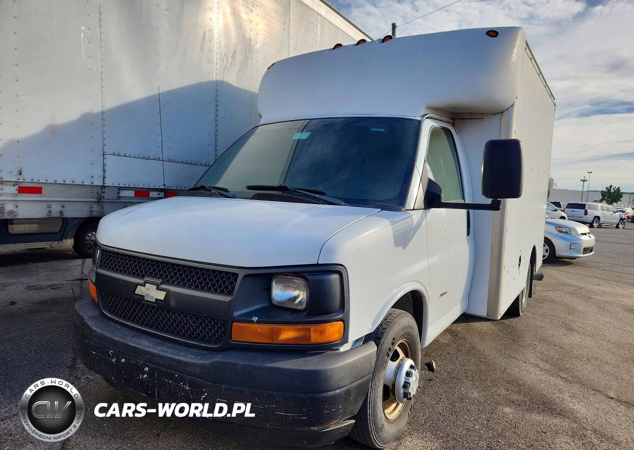2009 Chevrolet Express Delivery Truck VIN:1GBJG316991130343 - 1