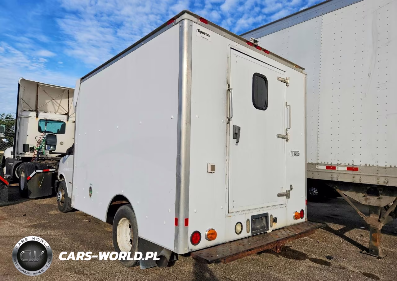 2009 Chevrolet Express Delivery Truck VIN:1GBJG316991130343 - 2