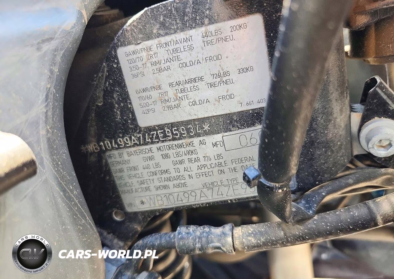 2004 BMW R1150 Rt VIN:WB10499A74ZE95934 - 8