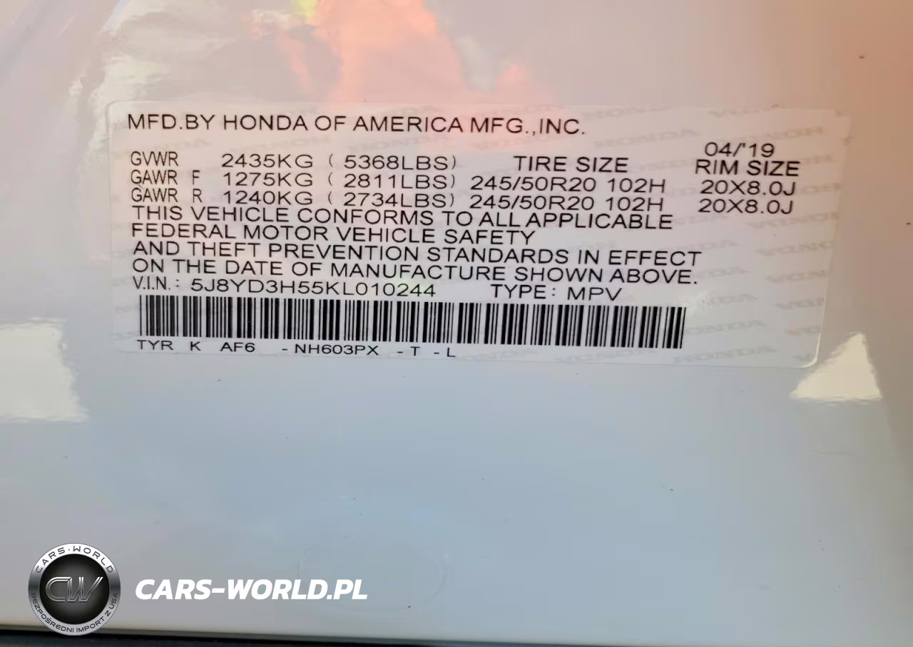 2019 Acura Mdx Technology VIN:5J8YD3H55KL010244 - 13