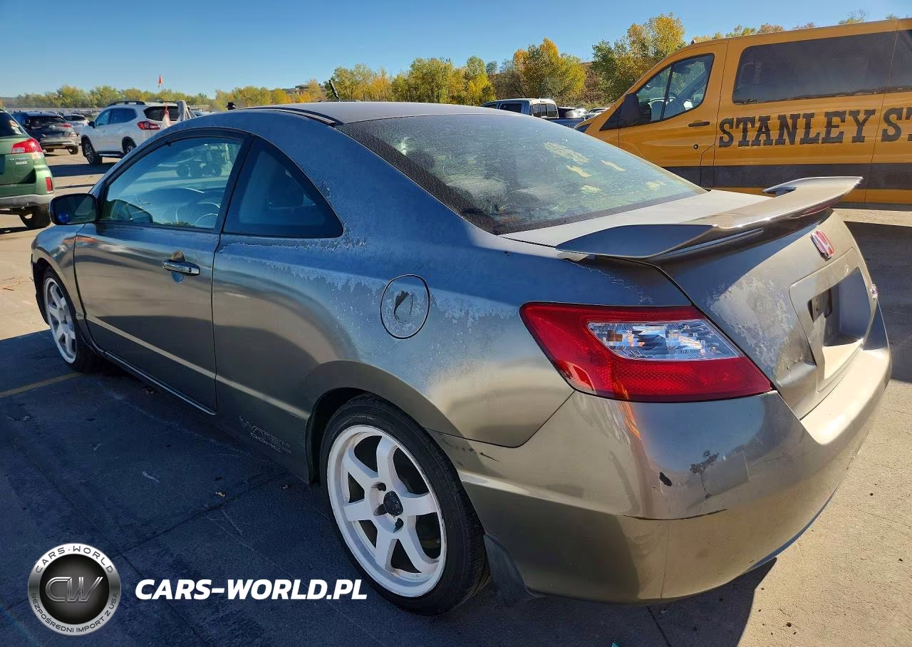 2008 Honda Civic Si VIN:2HGFG21568H708399 - 2