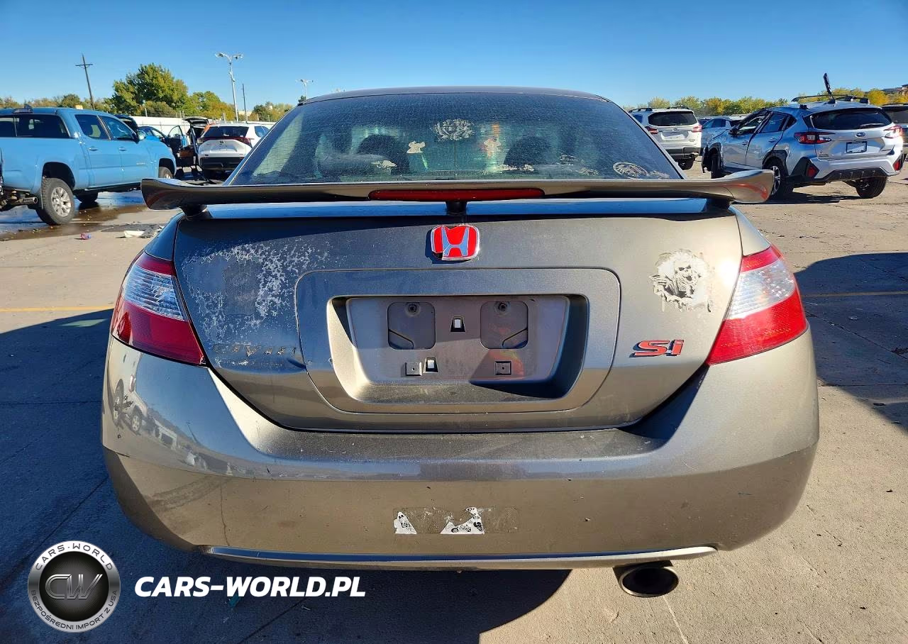 2008 Honda Civic Si VIN:2HGFG21568H708399 - 6
