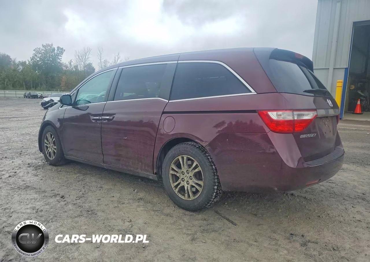 2013 Honda Odyssey Exl VIN:5FNRL5H6XDB053235 - 2