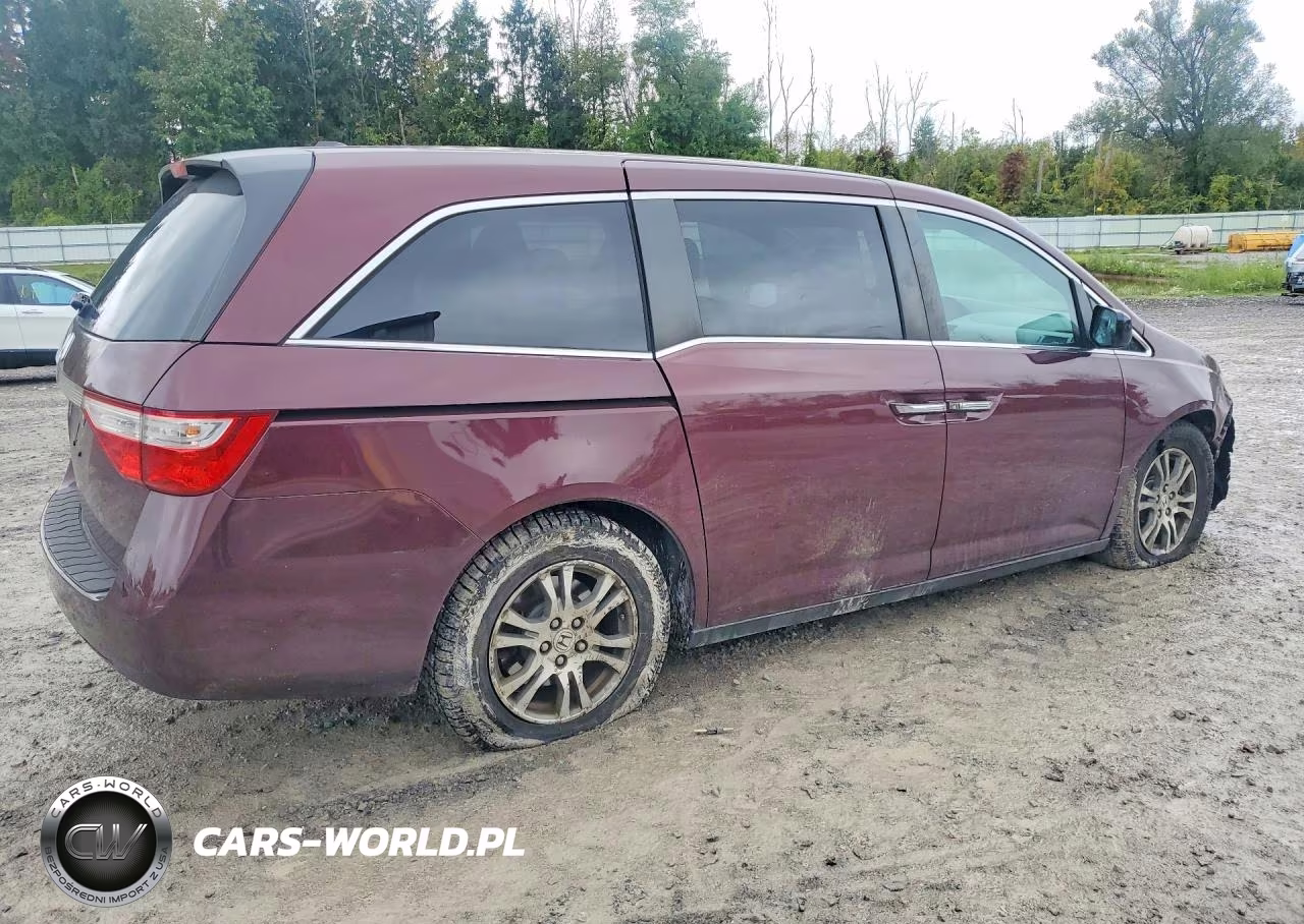 2013 Honda Odyssey Exl VIN:5FNRL5H6XDB053235 - 3