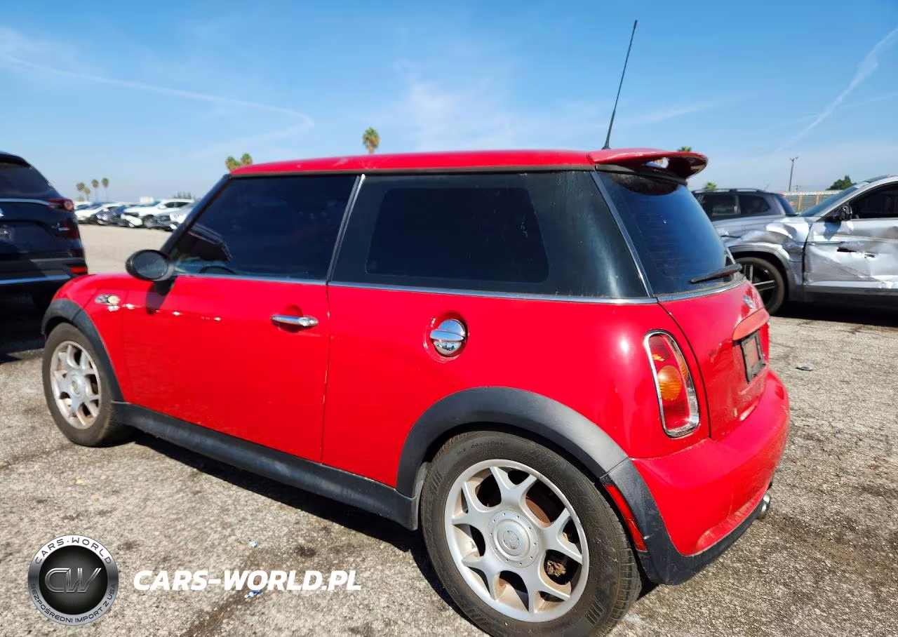 2004 Mini Cooper S VIN:WMWRE33474TD87031 - 2