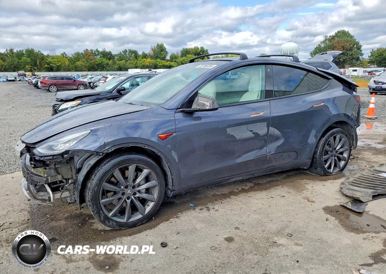 2022 Tesla Model Y VIN:7SAYGAEE2NF419231 - 1