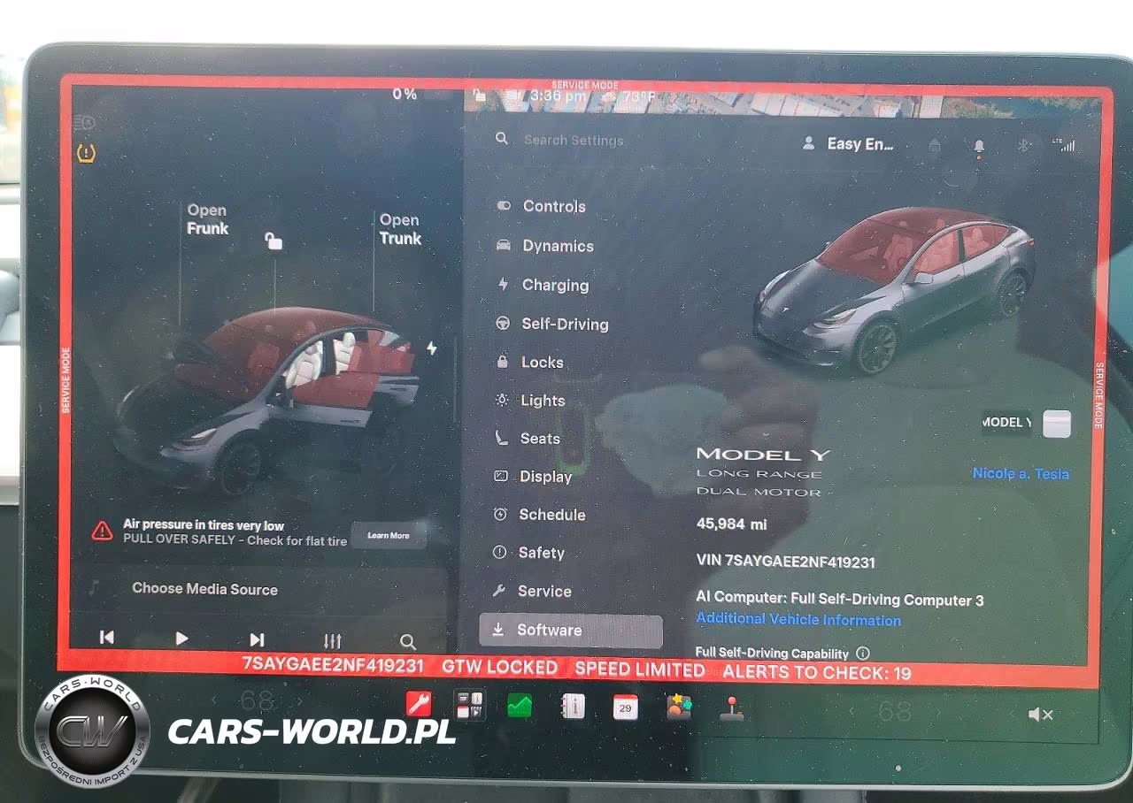 2022 Tesla Model Y VIN:7SAYGAEE2NF419231 - 9