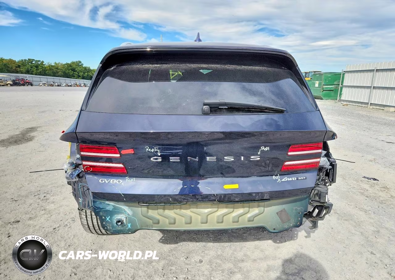 2024 Genesis Gv80 3.5T VIN:KMUHCESC8RU170088 - 6