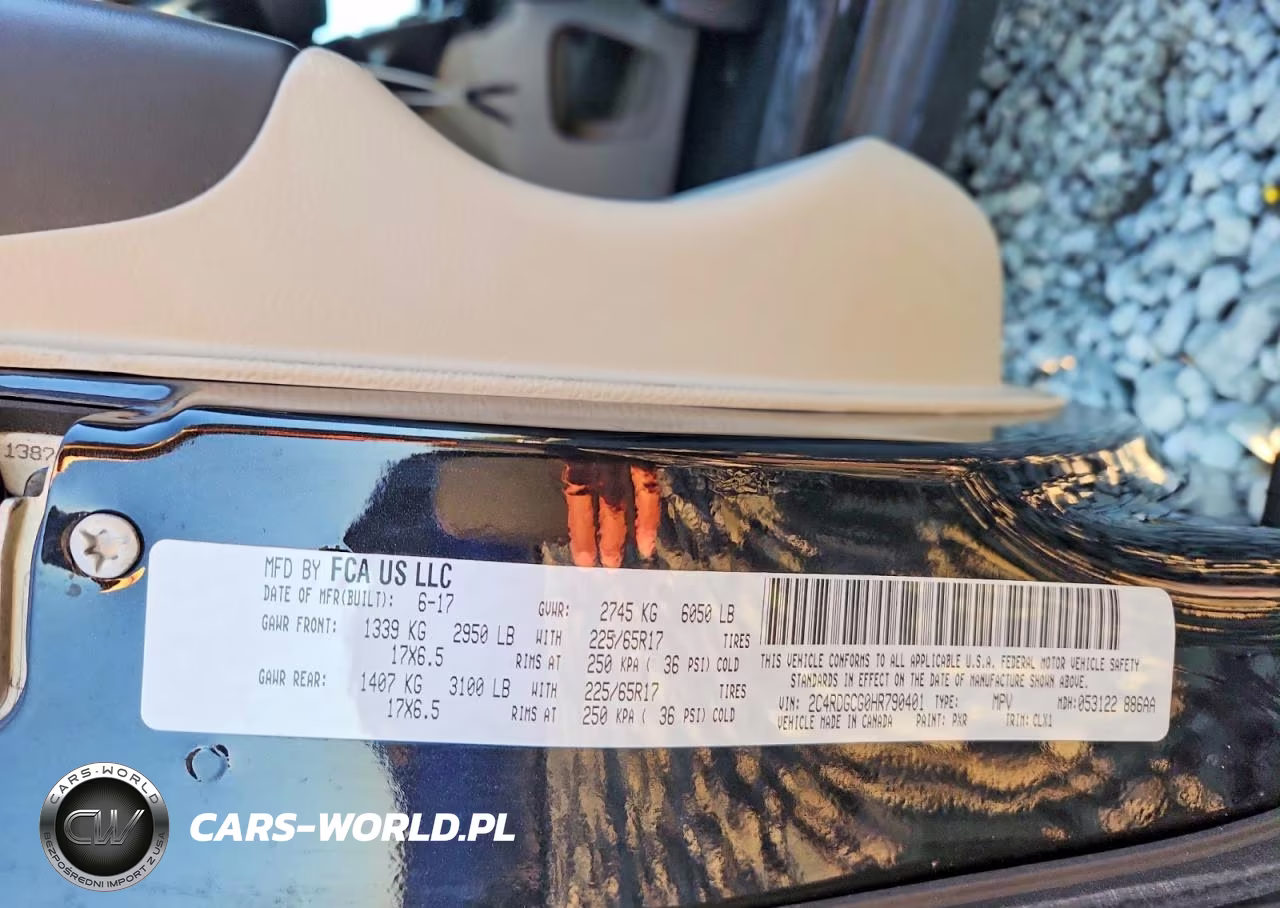 2017 Dodge Grand Caravan Sxt VIN:2C4RDGCG0HR790401 - 13