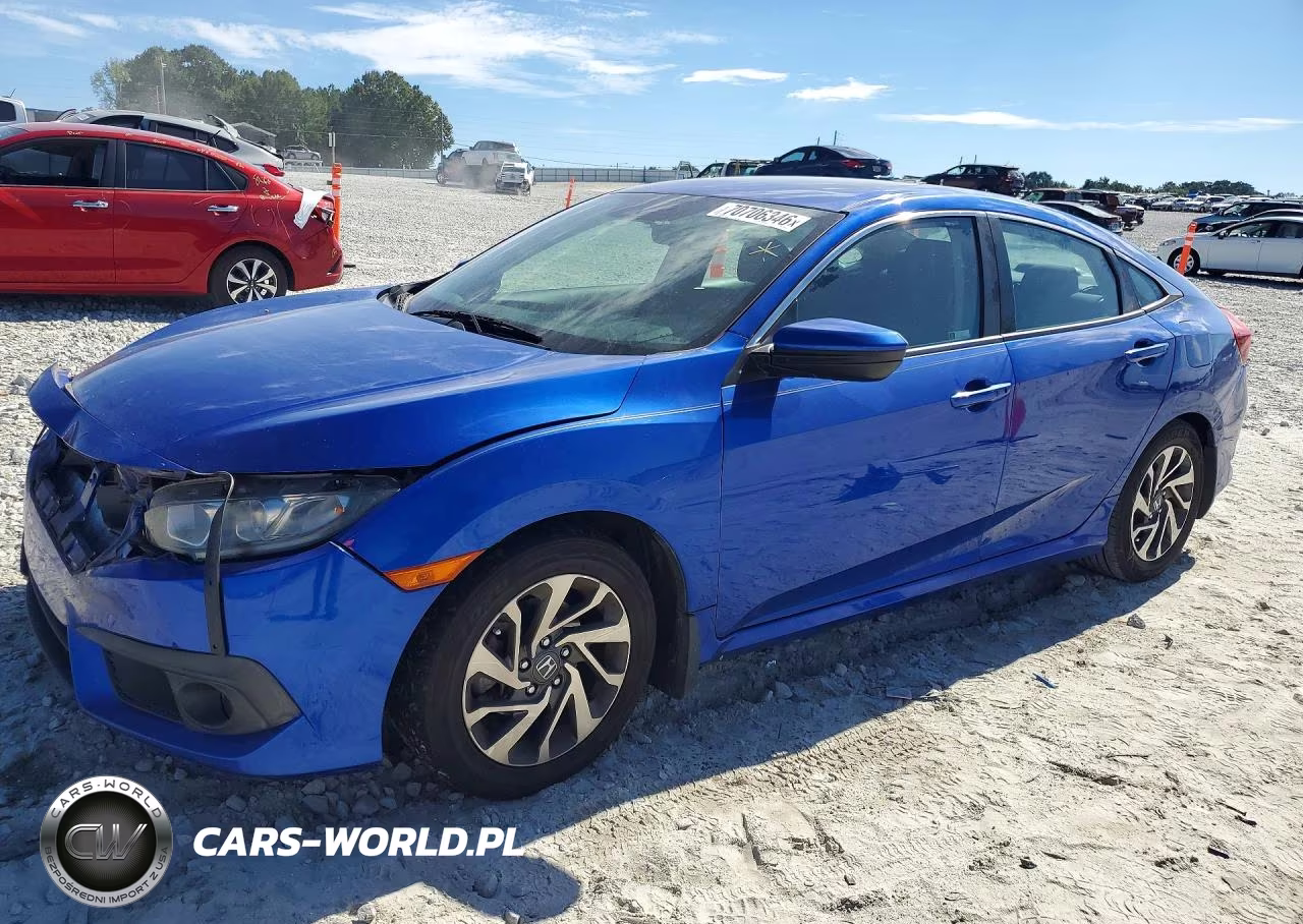 2018 Honda Civic Ex VIN:19XFC2F82JE024674 - 1