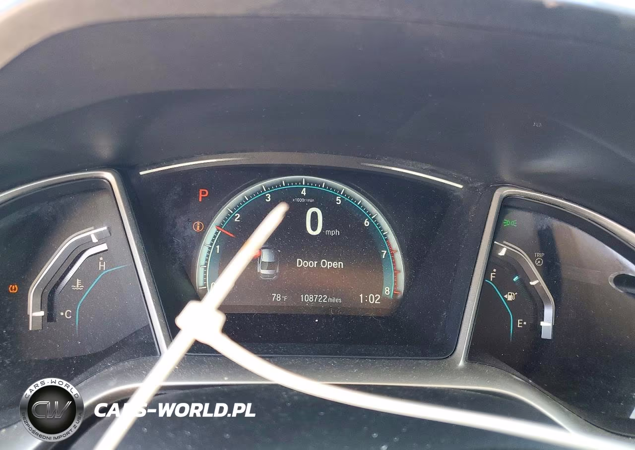 2018 Honda Civic Ex VIN:19XFC2F82JE024674 - 9