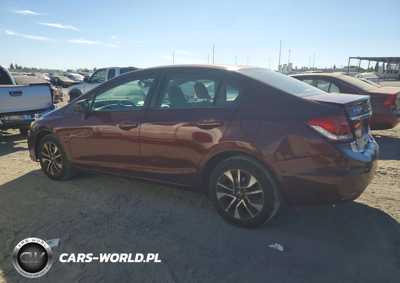 2015 Honda Civic Ex VIN:19XFB2F86FE202399 - 2