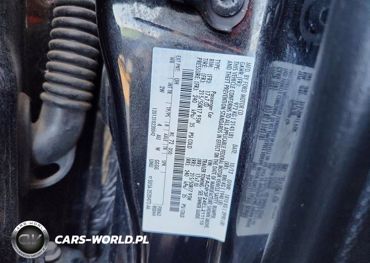 2014 Ford Focus Se VIN:1FADP3F24EL211110 - 13