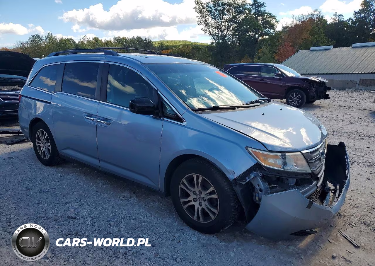 2011 Honda Odyssey Exl VIN:5FNRL5H65BB067895 - 4