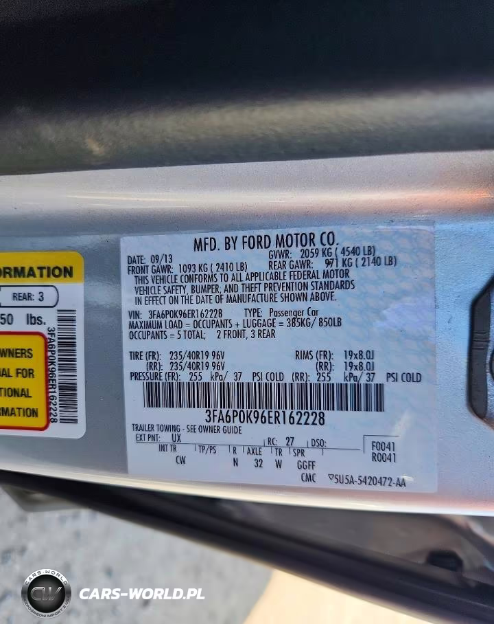 2014 Ford Fusion Titanium VIN:3FA6P0K96ER162228 - 12