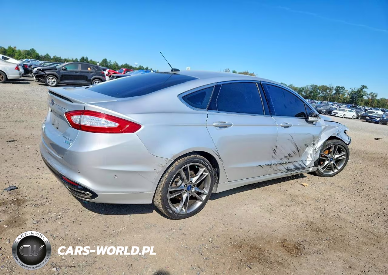 2014 Ford Fusion Titanium VIN:3FA6P0K96ER162228 - 3