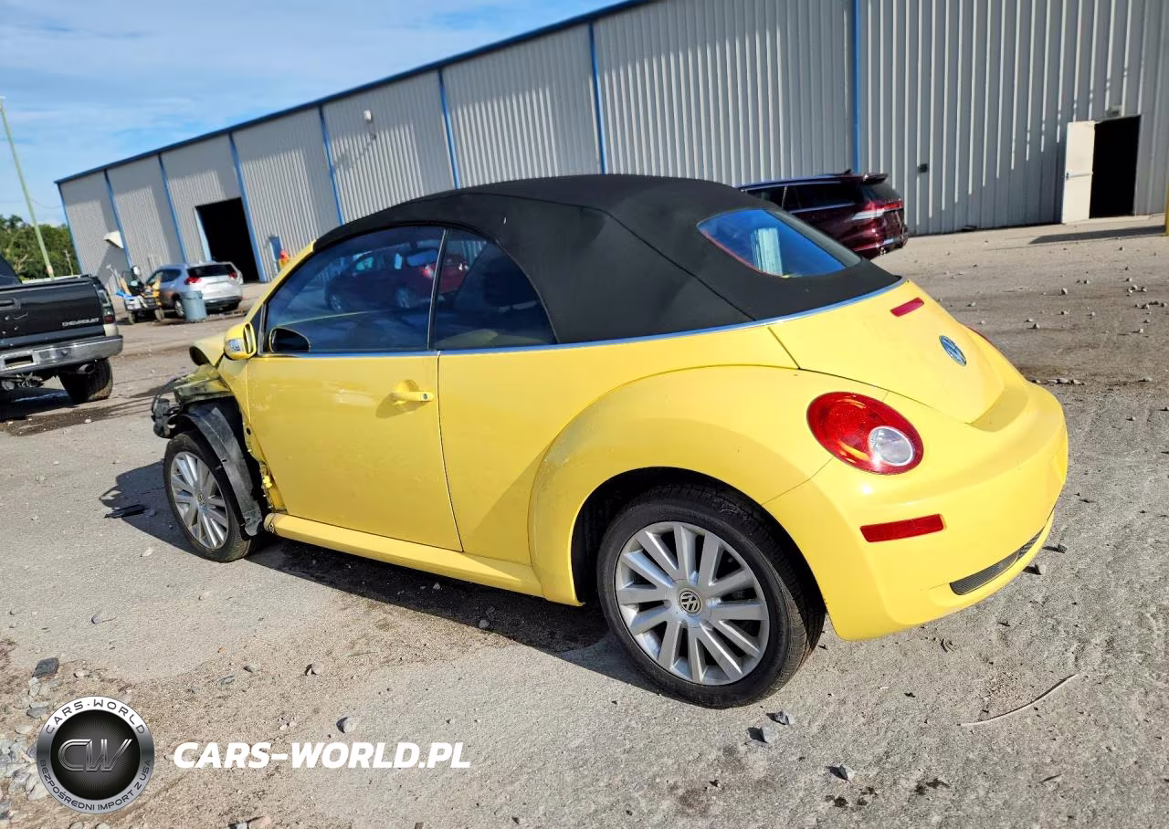 2008 Volkswagen New Beetle Convertible Se VIN:3VWRF31Y38M414536 - 2