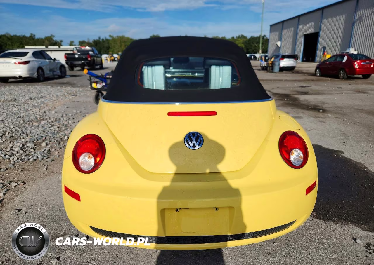 2008 Volkswagen New Beetle Convertible Se VIN:3VWRF31Y38M414536 - 6