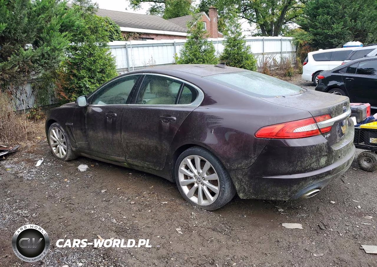 2013 Jaguar Xf VIN:SAJWJ0EF7D8S88452 - 2