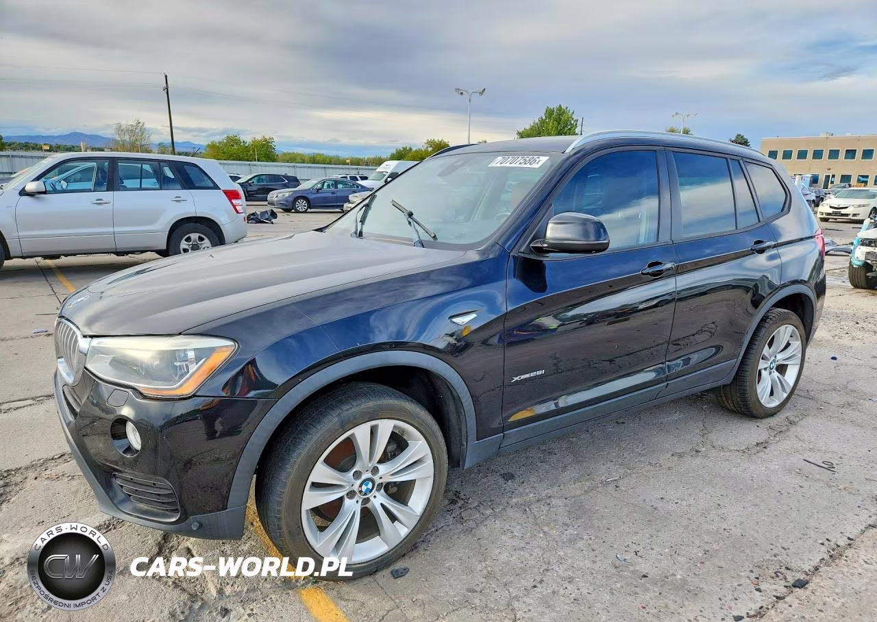 2016 BMW X3 xDrive28I VIN:5UXWX9C55G0D73418 - 1