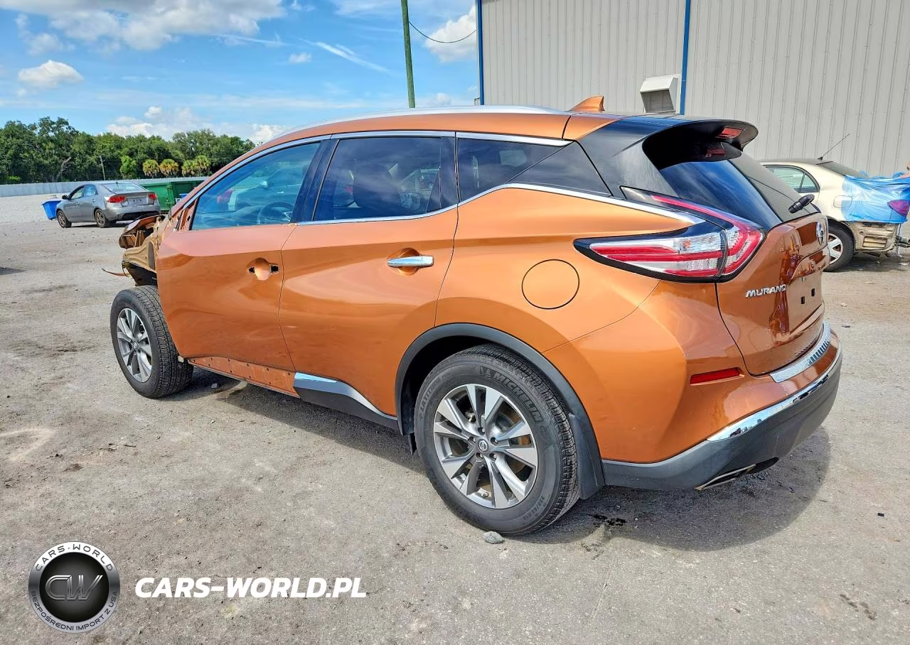 2017 Nissan Murano Sl VIN:5N1AZ2MG2HN107798 - 2