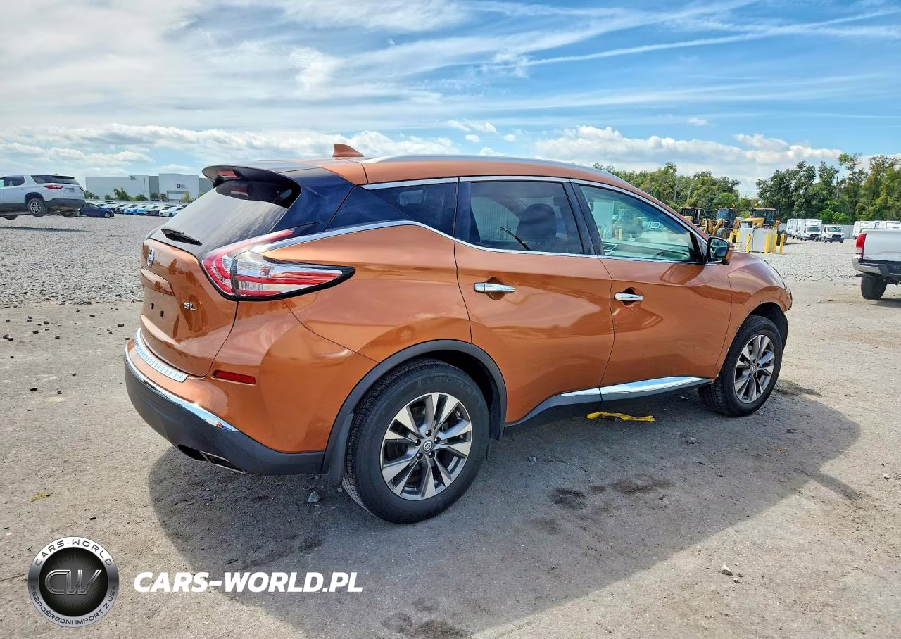 2017 Nissan Murano Sl VIN:5N1AZ2MG2HN107798 - 3