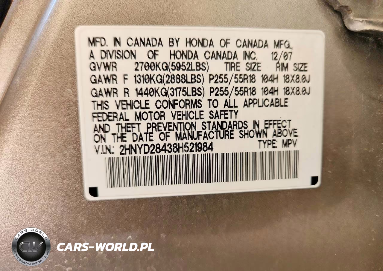2008 Acura Mdx Technology VIN:2HNYD28438H521984 - 14