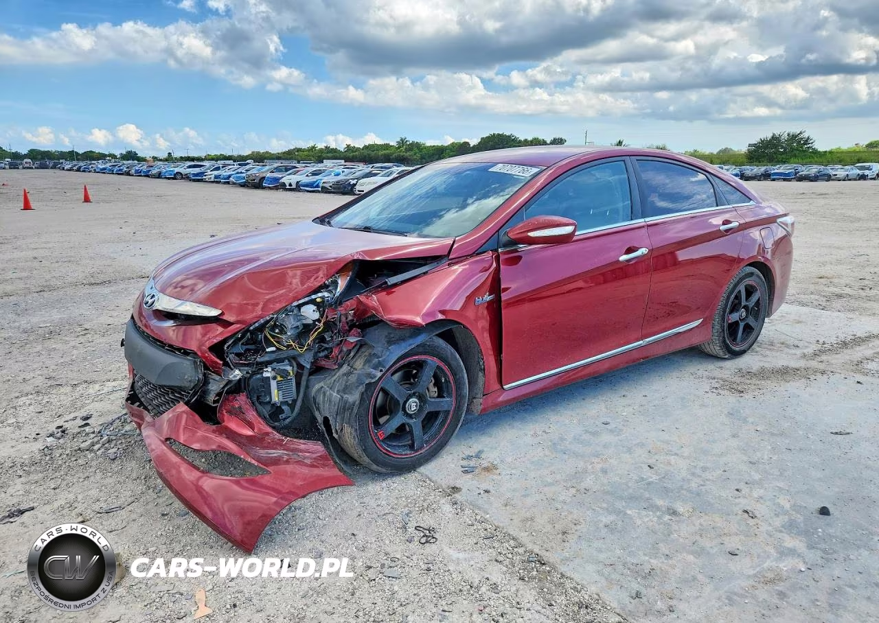 2015 Hyundai Sonata Hybrid Limited VIN:KMHEC4A4XFA124023 - 1