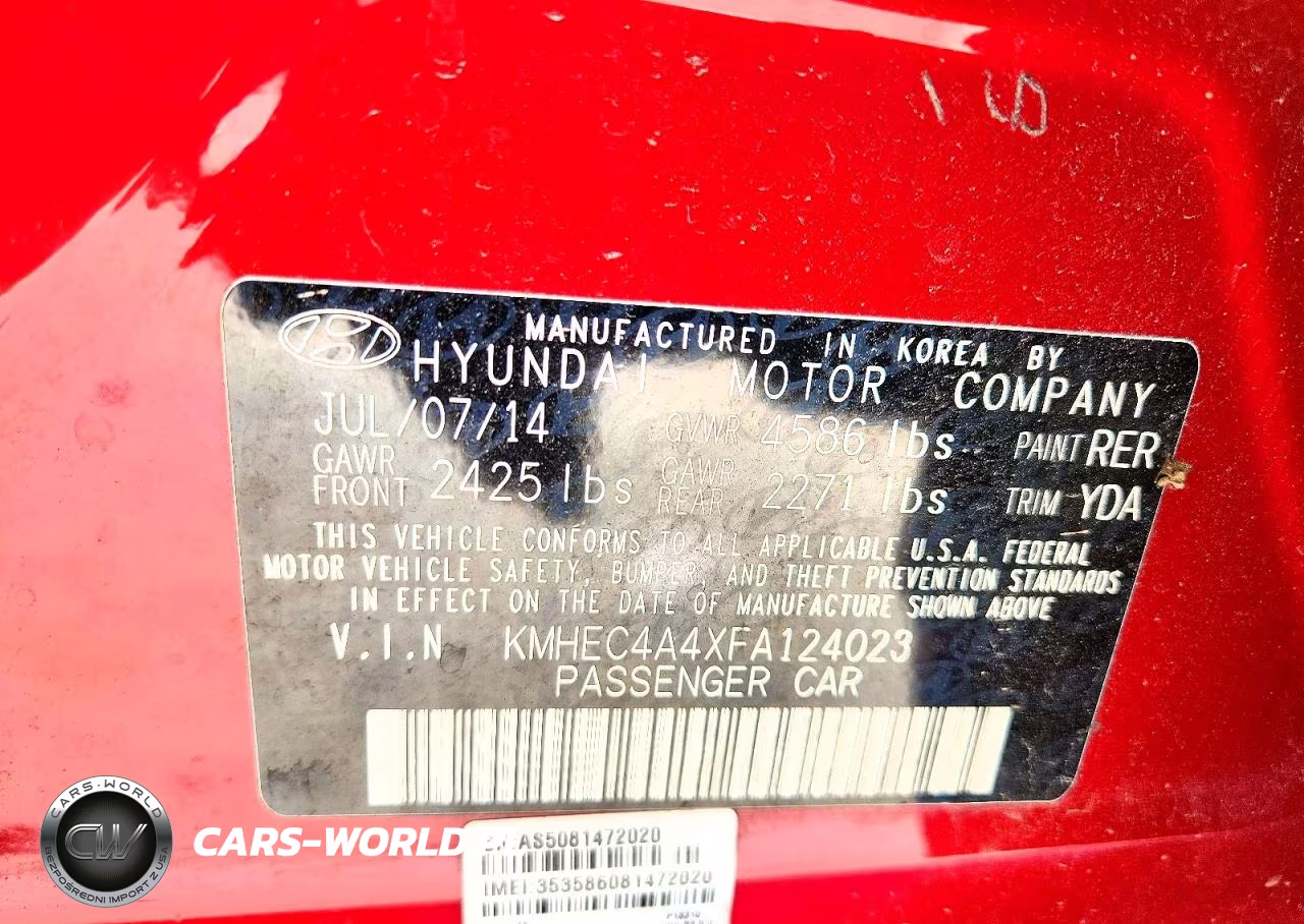 2015 Hyundai Sonata Hybrid Limited VIN:KMHEC4A4XFA124023 - 13