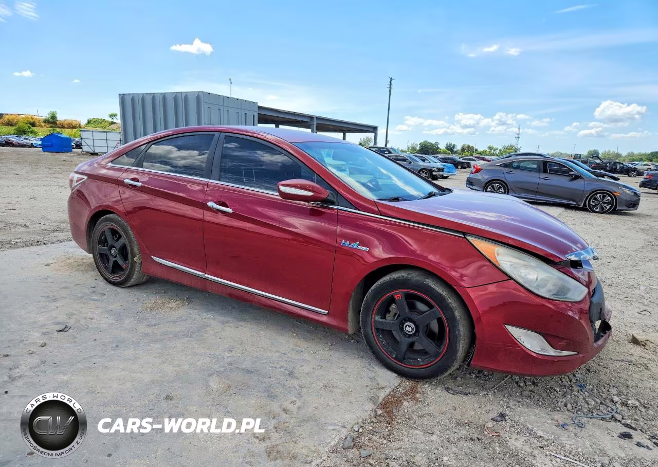 2015 Hyundai Sonata Hybrid Limited VIN:KMHEC4A4XFA124023 - 4