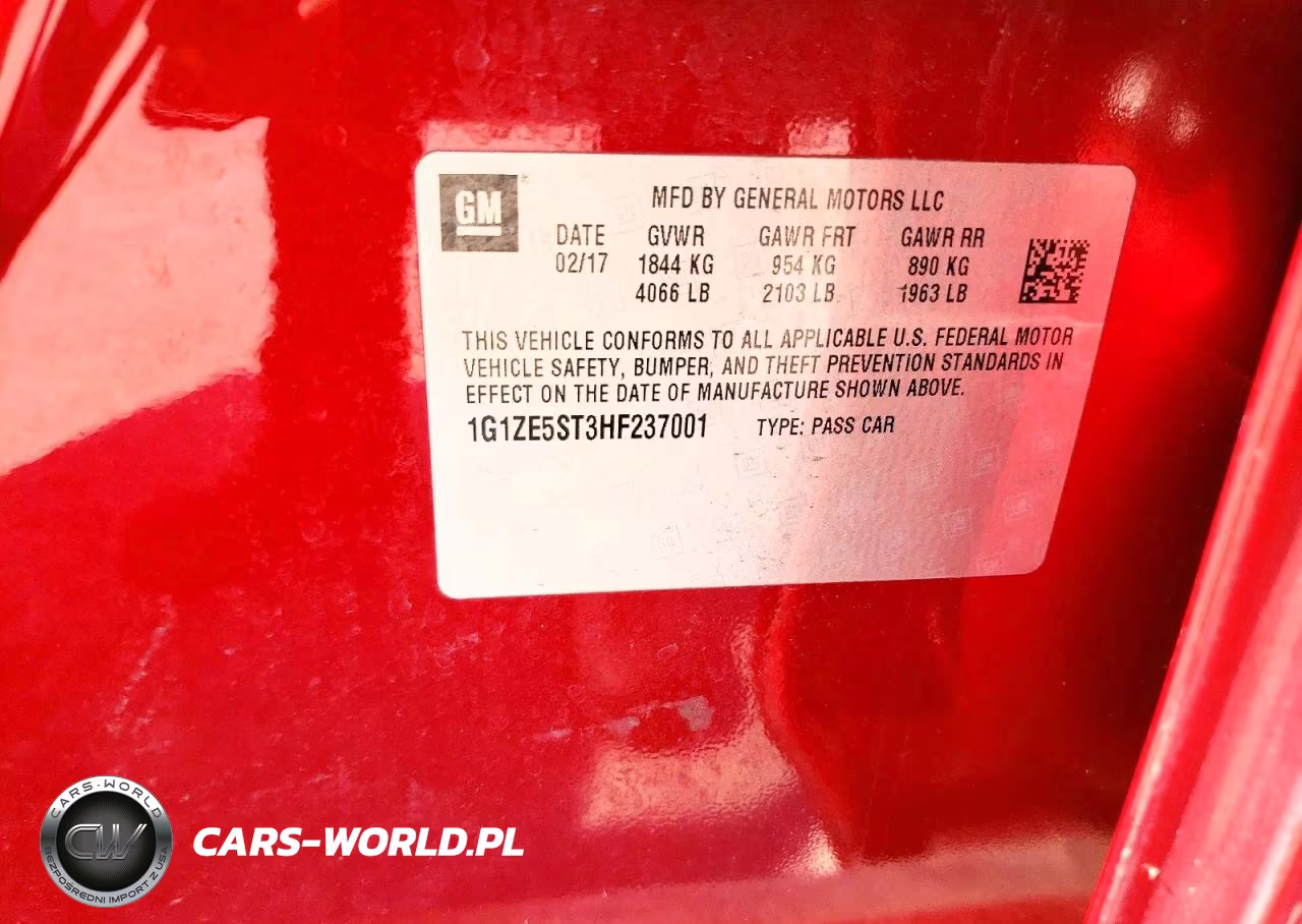 2017 Chevrolet Malibu Lt VIN:1G1ZE5ST3HF237001 - 12