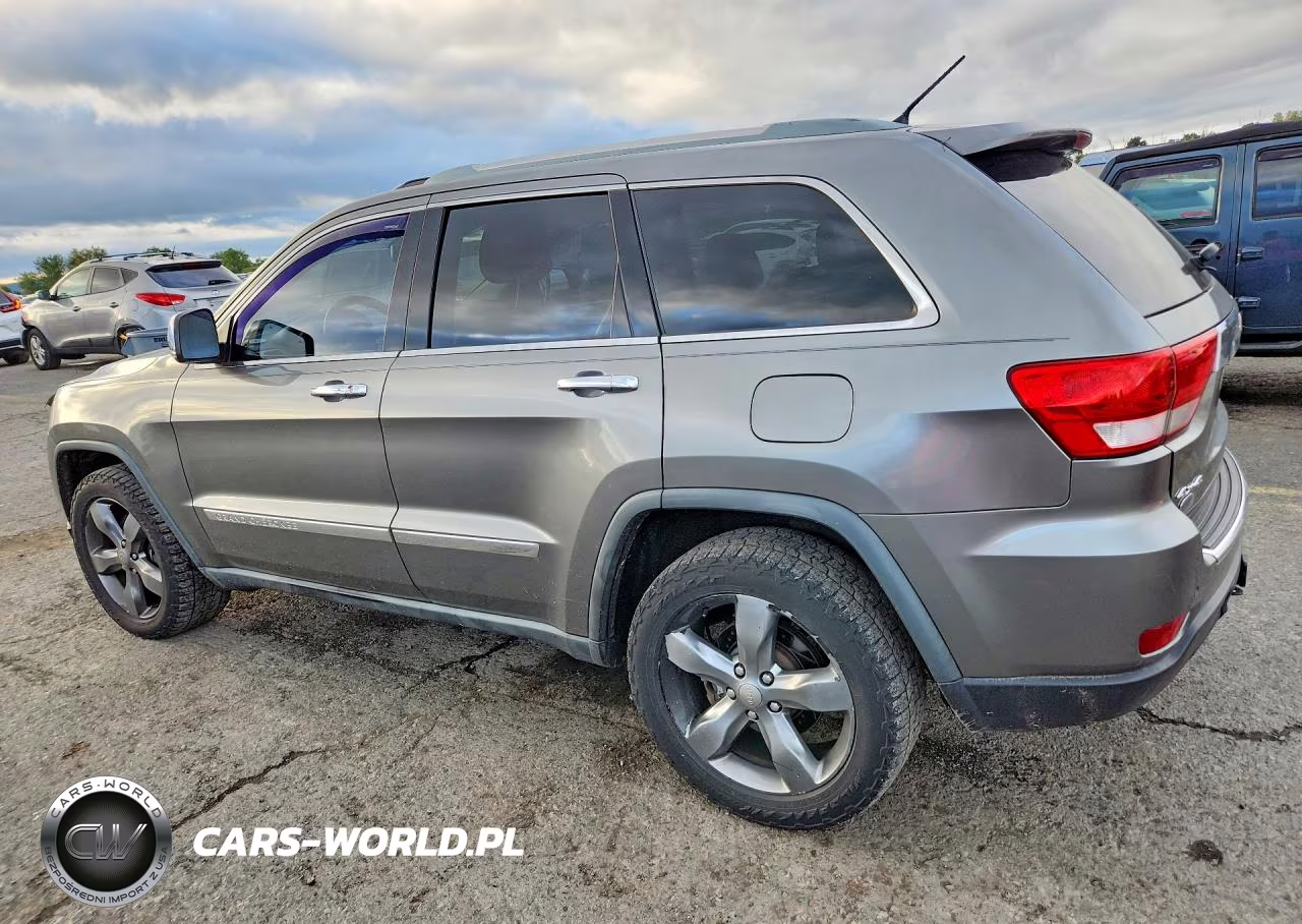 2012 Jeep Grand Cherokee Overland VIN:1C4RJFCT8CC221653 - 2