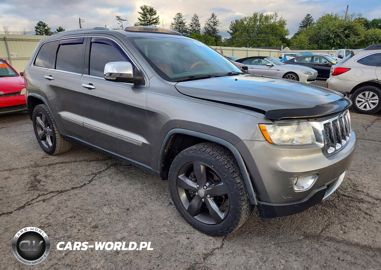 2012 Jeep Grand Cherokee Overland VIN:1C4RJFCT8CC221653 - 4