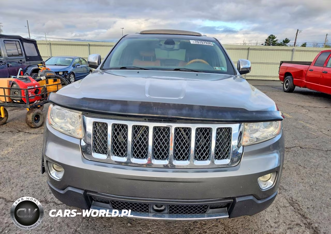 2012 Jeep Grand Cherokee Overland VIN:1C4RJFCT8CC221653 - 5