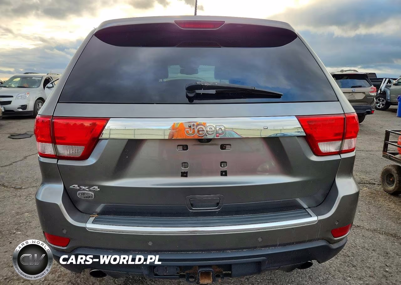 2012 Jeep Grand Cherokee Overland VIN:1C4RJFCT8CC221653 - 6
