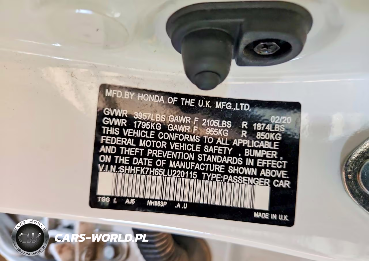 2020 Honda Civic Ex VIN:SHHFK7H65LU220115 - 12