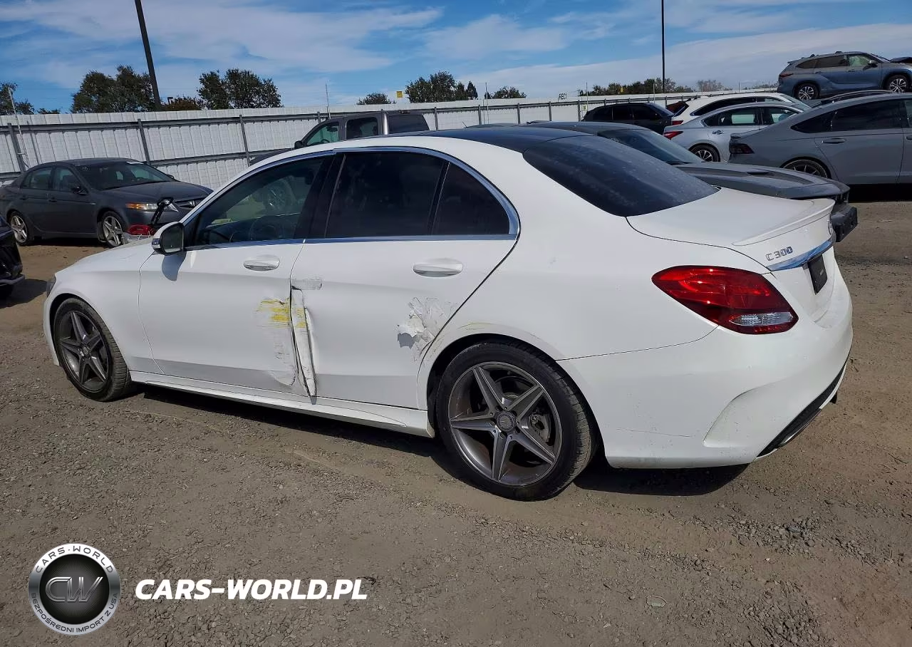 2017 Mercedes-Benz C 300 VIN:55SWF4JB0HU192628 - 2