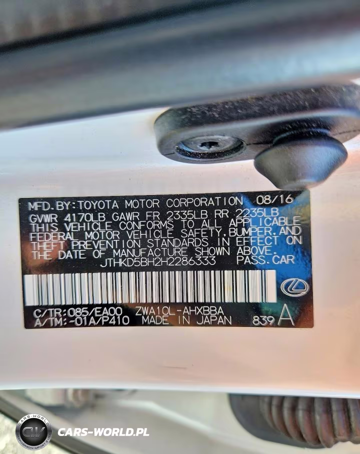 2017 Lexus Ct 200 VIN:JTHKD5BH2H2286333 - 12