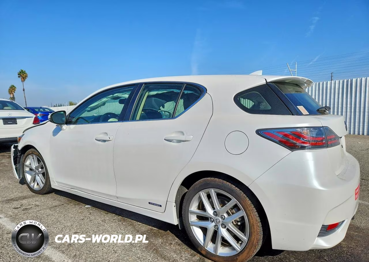 2017 Lexus Ct 200 VIN:JTHKD5BH2H2286333 - 2