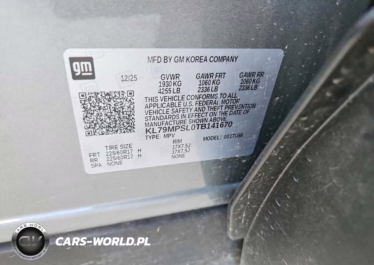 2026 Chevrolet Trailblazer Lt VIN:KL79MPSL0TB141670 - 14