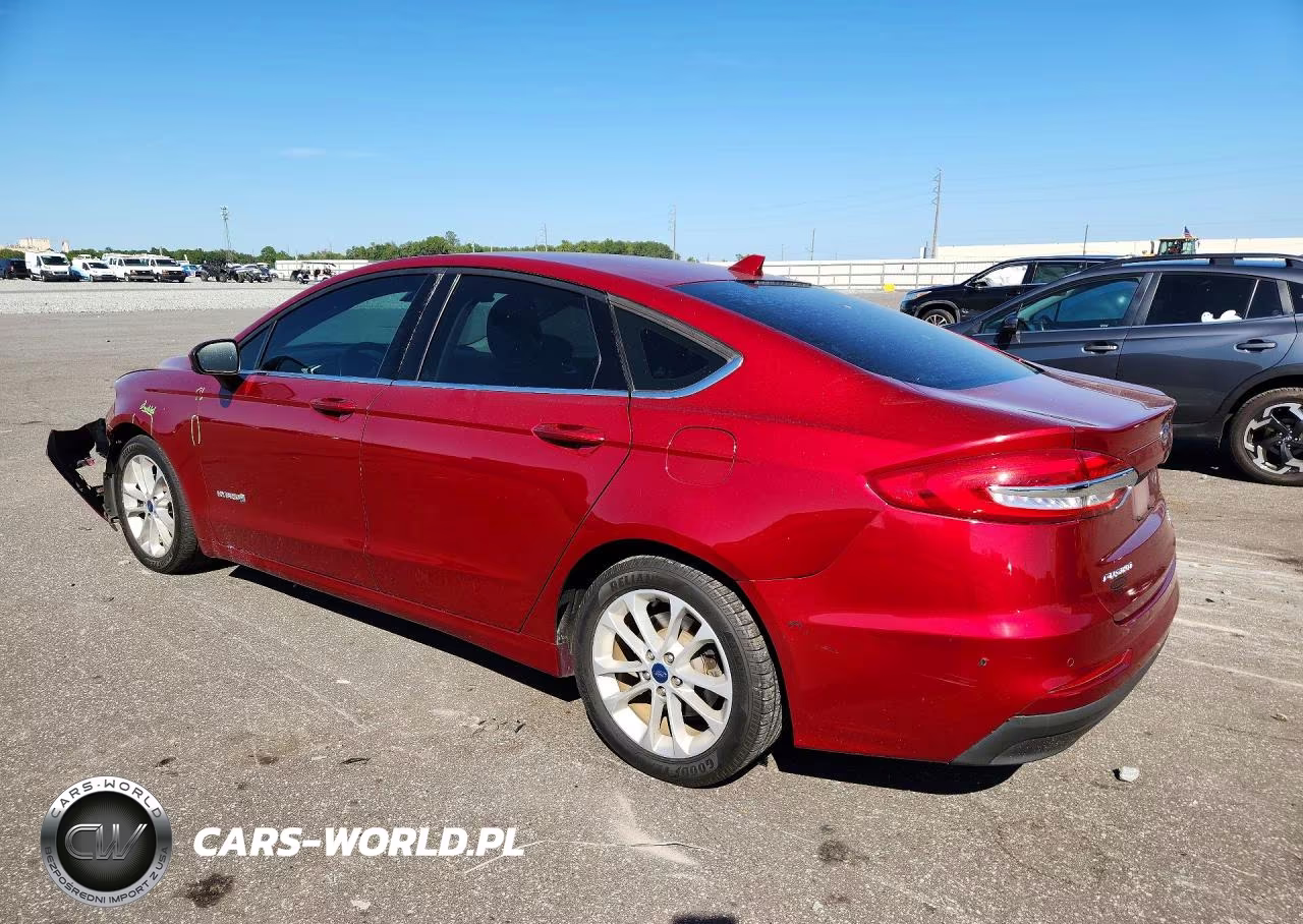 2019 Ford Fusion Se VIN:3FA6P0LU0KR204973 - 2
