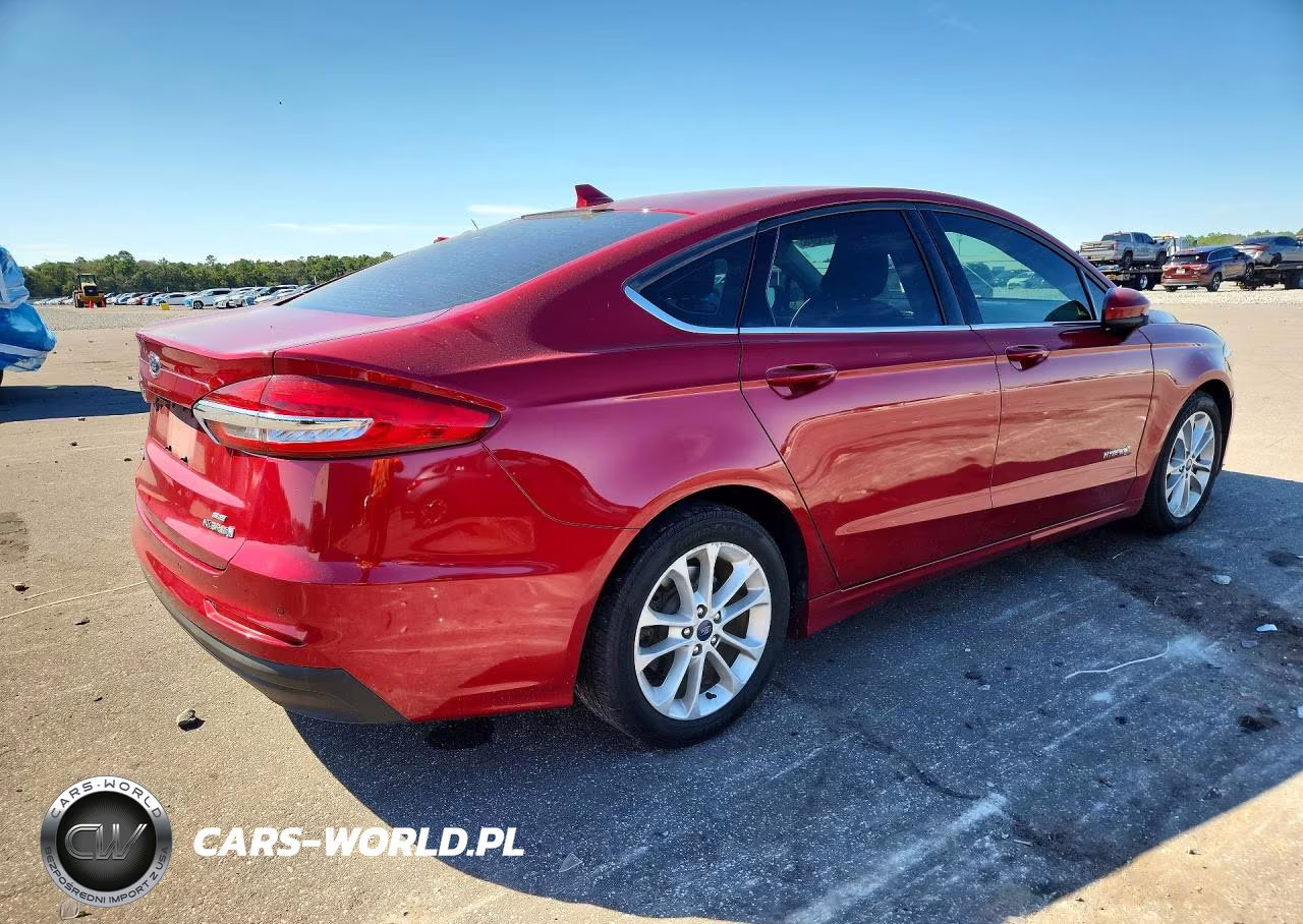 2019 Ford Fusion Se VIN:3FA6P0LU0KR204973 - 3