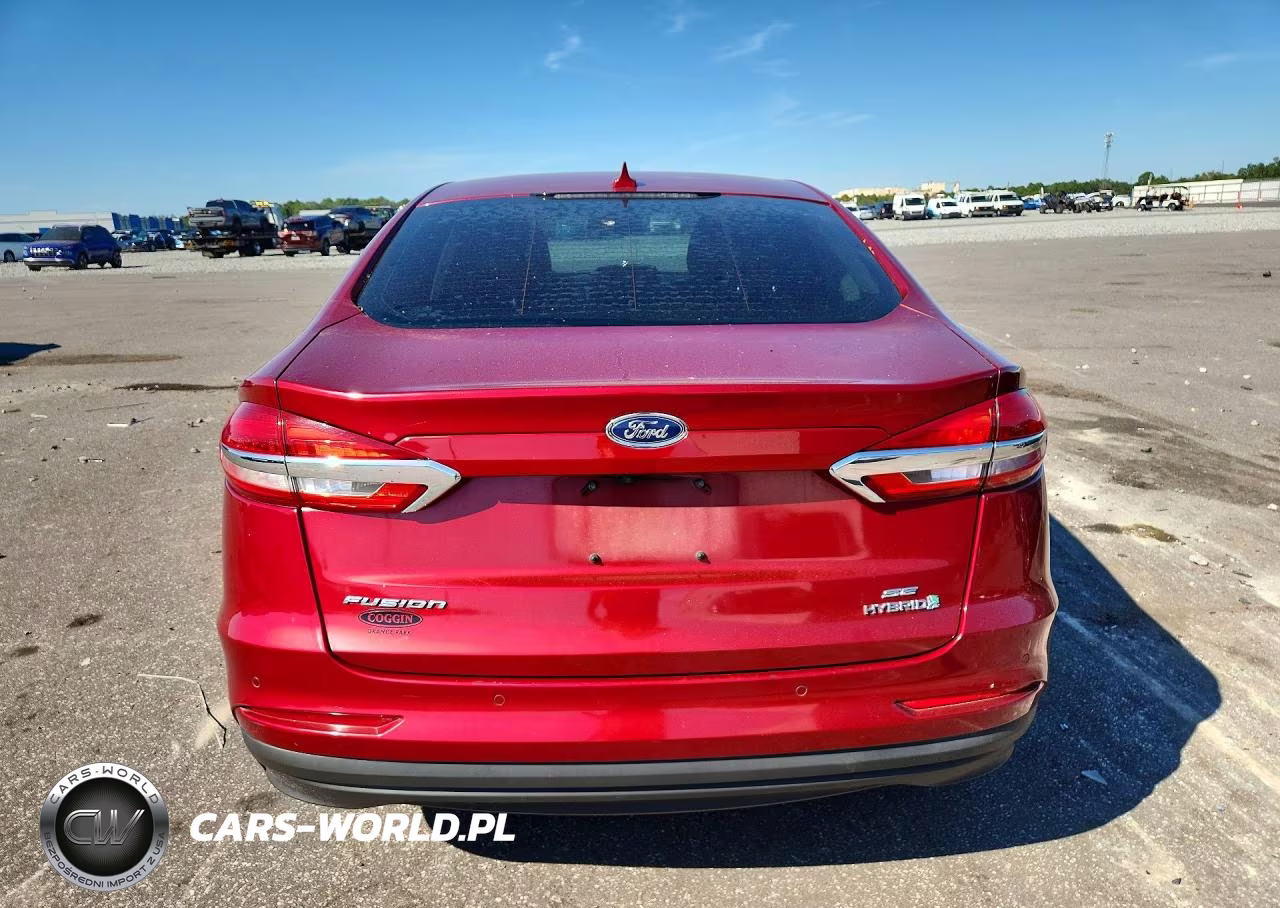 2019 Ford Fusion Se VIN:3FA6P0LU0KR204973 - 6