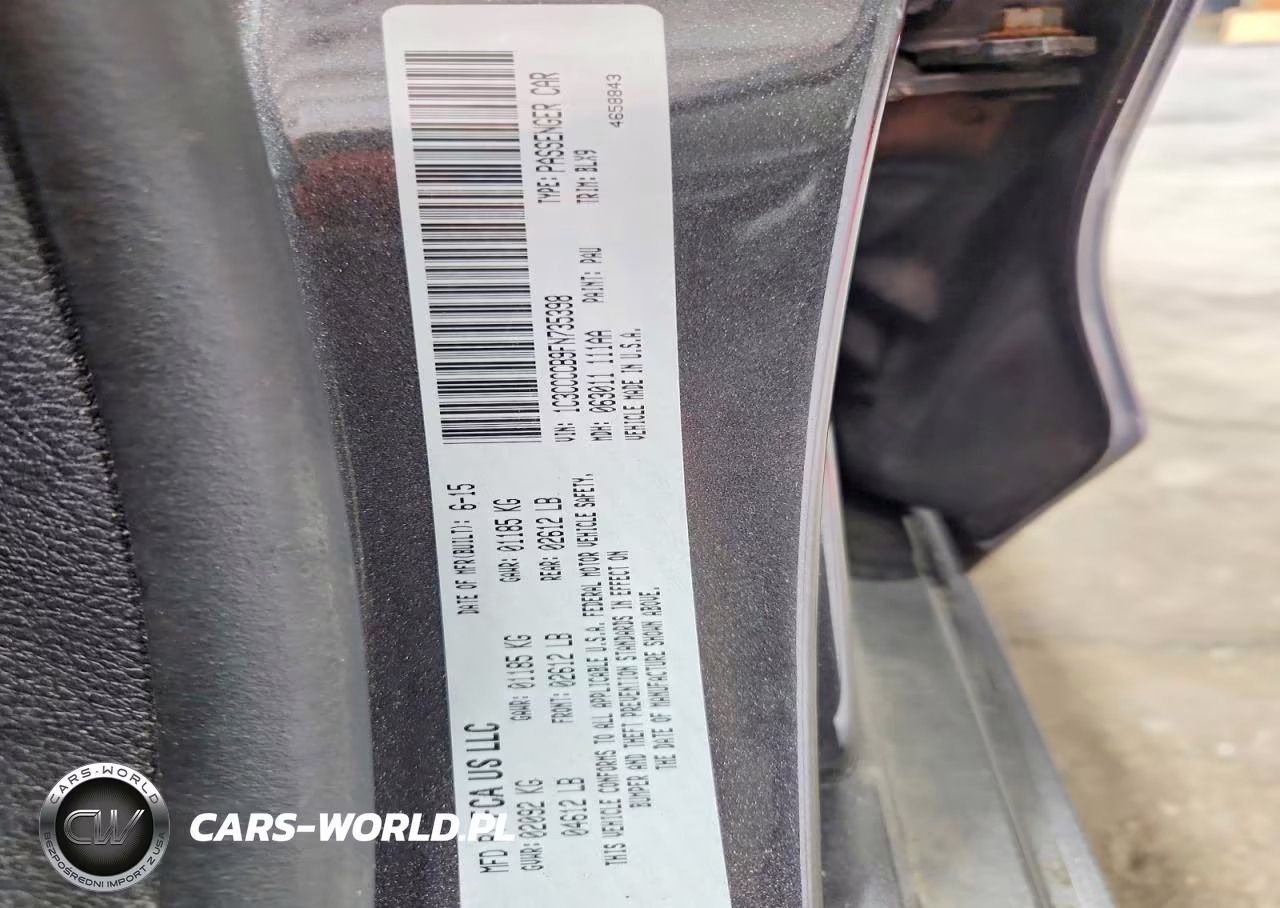 2015 Chrysler 200 C VIN:1C3CCCCB9FN735398 - 12