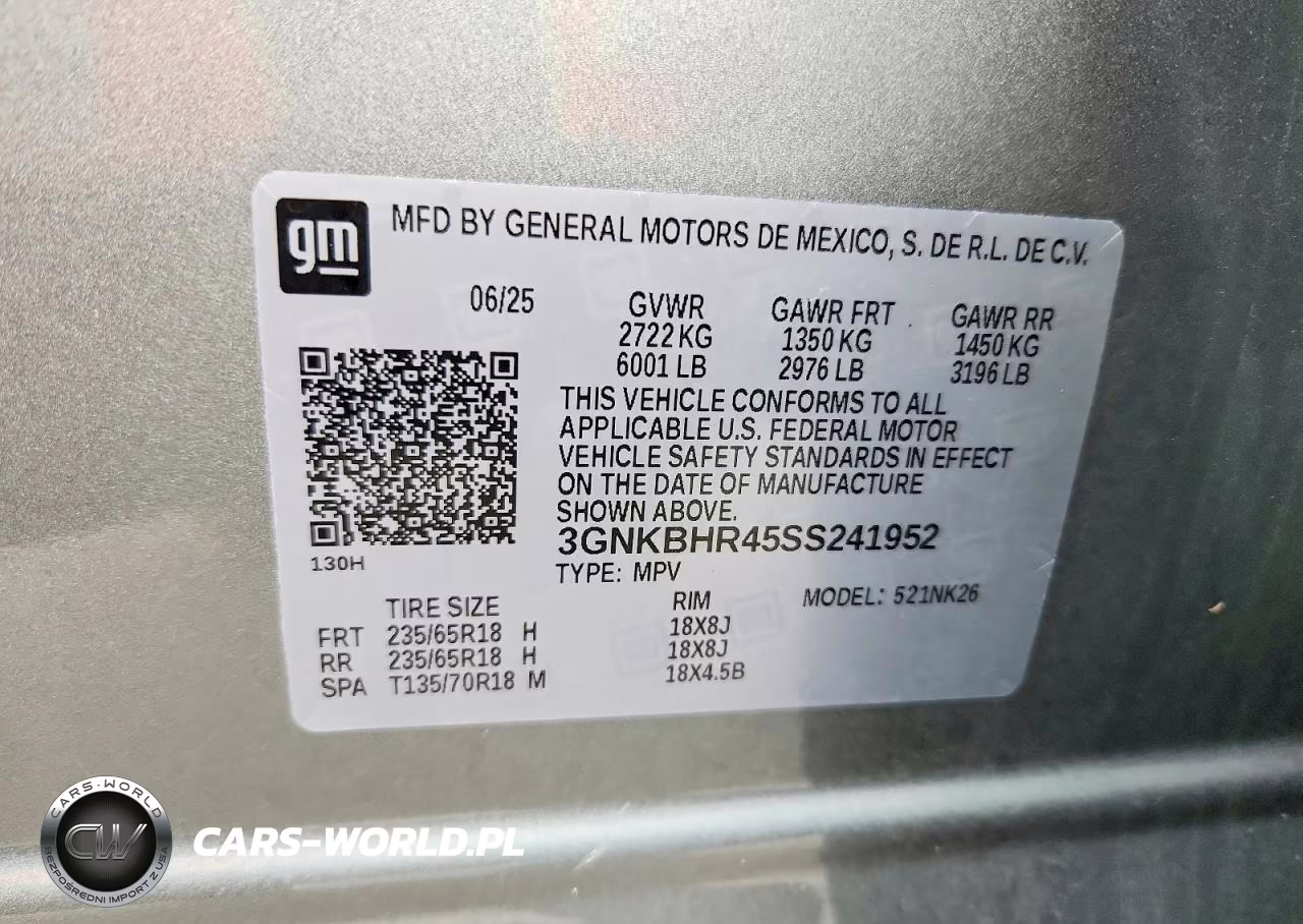 2025 Chevrolet Blazer 2Lt VIN:3GNKBHR45SS241952 - 14