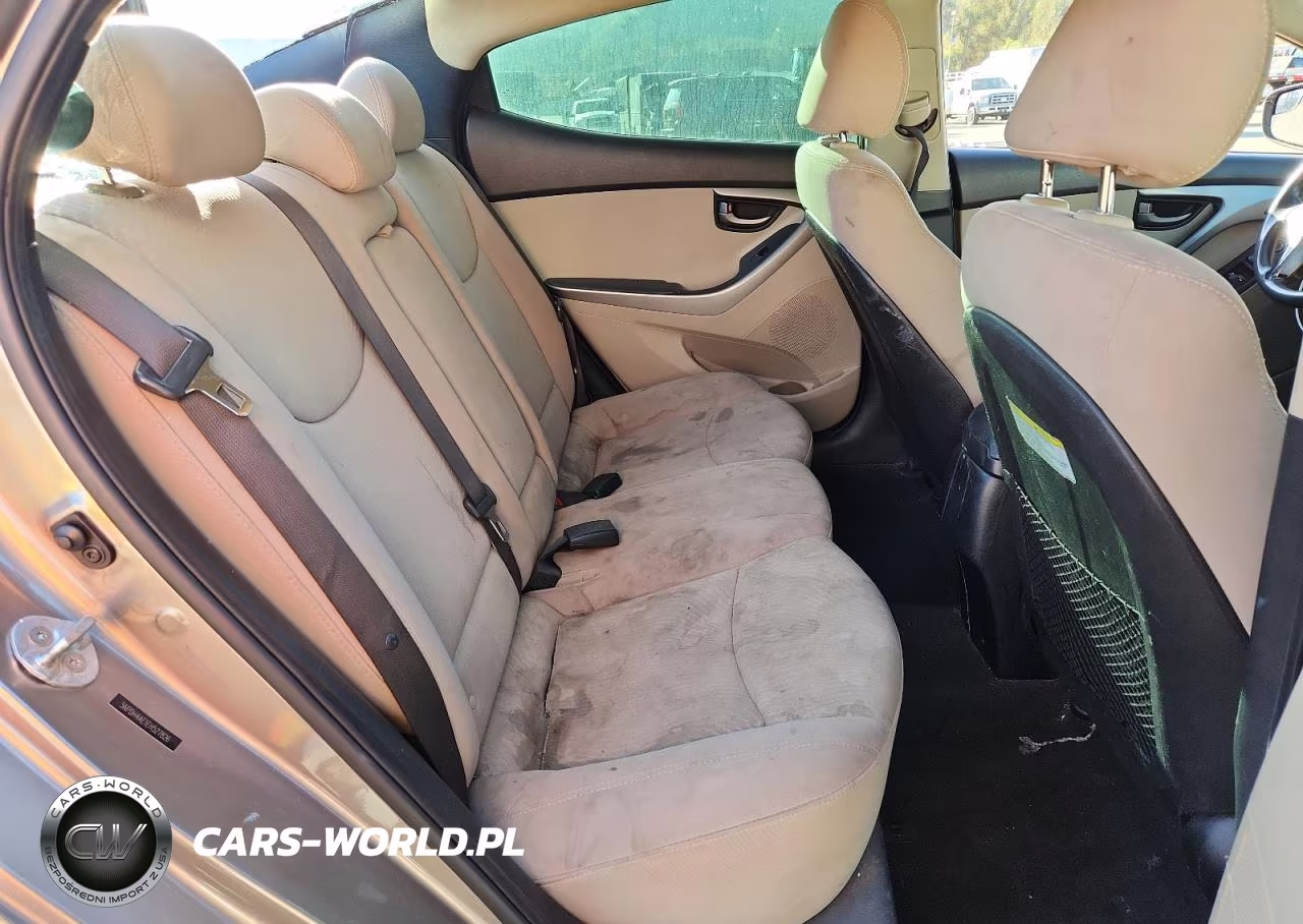 2014 Hyundai Elantra Se VIN:5NPDH4AE1EH527826 - 10